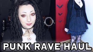 Goth Clothing Try-On Haul with Punk Rave | Toxic Tears