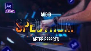 How to Create Audio Spectrum in After Effects | After Effects Tutorial - Class 15