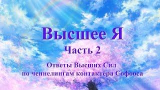 Ответы Высших Сил. Высшее Я. Часть 2