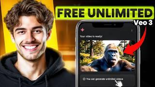 UNLIMITED GOOGLE VEO 3 | In Mobile  Step by Step Guide Free Without Credit Card