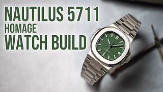 Building a Nautilus 5711 Homage Watch