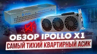 ОБЗОР IPOLLO X1 | САМЫЙ ТИХИЙ КВАРТИРНЫЙ АСИК | ОКУПАЕМОСТЬ МЕНЬШЕ ГОДА?!