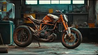 KTM DUKE 200 Full restoration | Restored DUKE 200 Sport Motorcycle | Old Bike Restoration And Repair