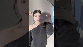 New Product Cap  Wig Try On Real Or Fake? #capwig #wig #shorts