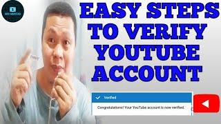 How to Verify your Youtube Account on Mobile Phone | Arn Abantao