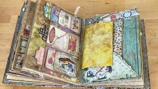 Large Junk Journal Flip Through #41 / Loaded with pockets (SOLD)