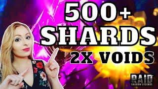 500+ VOID SHARDS! 2x Voids • RAID Shadow Legends