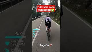 🟡Tour de France winner Tadej Pogačar flying like a rocket to ColDeRates