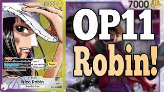 Robin in OP11 CAN'T LOSE? - OP11 Nico Robin Deck Profile