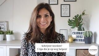 5x: tips om schrijver te worden