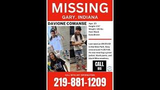 23 YEAR OLD DAVIONE COMANCE IS MISSING FROM GARY INDIANA - YOU CAN HELP BRING HIM HOME SAFE!!!