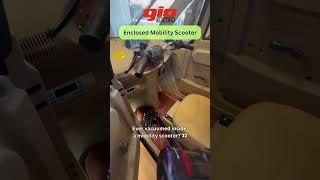 What it's like to VACUUM in a Mobility Scooter #electricscooter #emobility #usa #canada