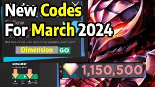 NEW ALL WORKING CODES FOR ANIME DIMENSIONS IN March 2024 | ROBLOX ANIME DIMENSIONS CODES 