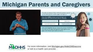 MDHHS Michigan Parents and Caregivers Infographic