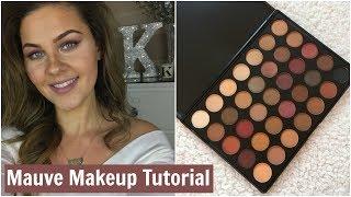 Mauve Purple Makeup Tutorial - Morphe 35F