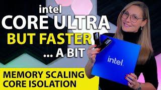 "Fixing" Intel Core Ultra Gaming Performance - RAM Speed Scaling & Core Isolation Tested