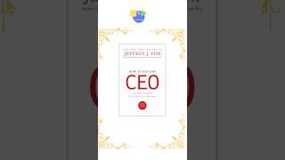 Audiobook of ‘ how to become CEO‘ by Jeffrey J. Fox (just a book summary) #books #audiobooks  #ebook