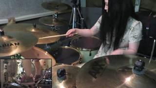 ARCH ENEMY "Beast Of Man"  drum cover by Fumie Abe