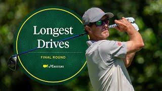 The Longest Drives From the 2024 Final Round | The Masters