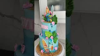 How to do Birthday Stitch Cake 