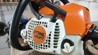 Cam așa arată drujba după curățare! drujba stihl ms 211