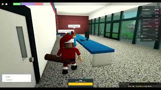 Glitching into the post office in Roblox homestead