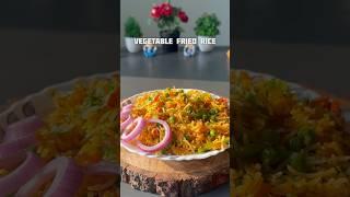 Healthy vegetable Fried Rice #shorts #friedrice #rice #healthy