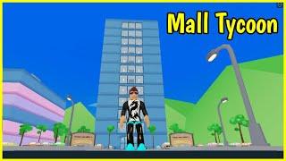 Building a Mall of 12 Floor in 20 minutes in Roblox Mall Tycoon