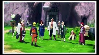 Naruto and Killer Bee are challenged by all 5 Kages - Naruto Shippuden Ultimate Ninja Storm 3