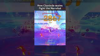 HOW CLORINDE MAINS FIGHT THE NARWHAL