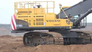 Volvo EC700CL Crawler Excavator - Breedon Aggregates