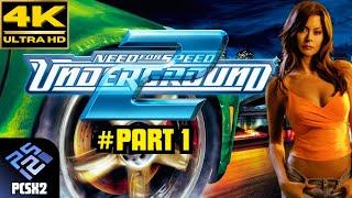 Need For Speed Underground 2 (PS2) - Full Gameplay PART 1 - (4K 60FPS)