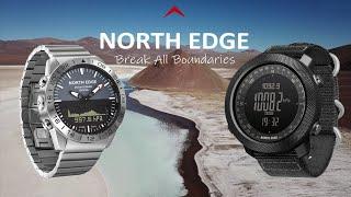 The best NORTH EDGE outdoor watch offical review---GAVIA and APACHE-(spanish)