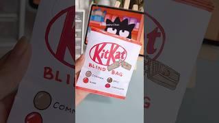 Kit Kat Blind Bag! #craft #blindbag #diy #sweets #asmr #papercraft #paper #unboxing #chocolate