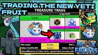 WHAT PEOPLE TRADE/OFFER FOR THE NEW OP YETI FRUIT IN BLOX FRUITS(Roblox)