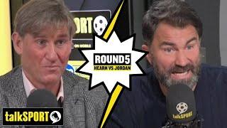 "YOU WENT BANKRUPT AT CRYSTAL PALACE!"  Eddie Hearn and Simon Jordan get PERSONAL! 