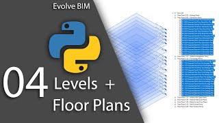 Dynamo/Python/RevitAPI - Create Levels + Floor Plans