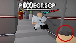 The P:SCP Funny Moments(2) - Project: SCP(Roblox)