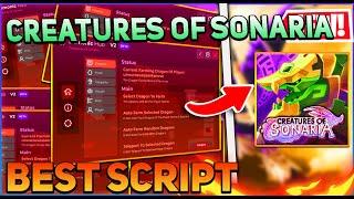 Creatures of Sonaria Script GUI / Hack (Auto Farm, Auto Eat, Aura Kill, And More) *PASTEBIN 2024*