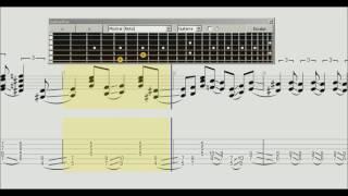 la pantera rosa fingerstyle tab tutorial