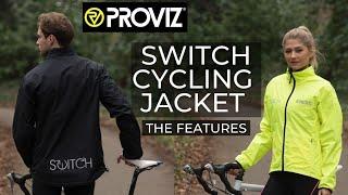 SWITCH Cycling Jacket FEATURES| by Proviz Sports | BEST Cycle to Work Jacket??