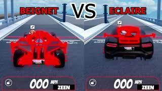 Eclaire is Faster Than Beignet? Roblox Jailbreak Speed Test