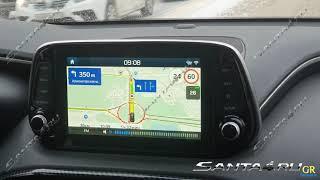 Тест кастомной прошивки v.3.1.30 на Hyundai Santa Fe 4 (TM) (музыка в середине - вынужденная мера).