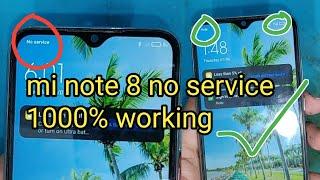 mi note 8 no service solution. mobile repair bd. #mobile #emon-al-hasan