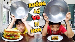 Tony | Đồ Ăn Khổng Lồ VS Siêu Nhỏ - Giant VS Tiny Food