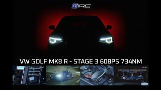 MRC TUNING - Volkswagen Golf R MK8 STAGE 3 - 608ps 734nm