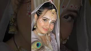 Radha Rani Chandan/kolka design|vaishnav tilak tutorial #shorts #makeup #radhakrishna #youtubeshorts