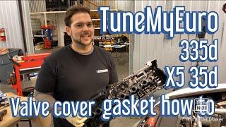 BMW M57 Valve Cover Gasket Replacement VCG