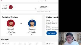 6월19일 MLB분석 - 야구농가 살리러 갑니다