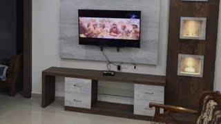 hall TV cabinet..wood and Decker Liam work..[ interior losis by #YSF1